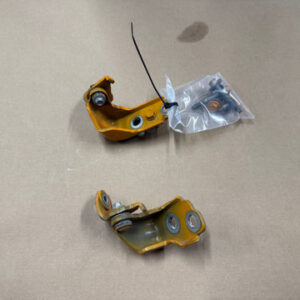 2015-2023 Ford Mustang GT GT500 GT350 Door Hinges RH Pass. Upper Lower Orange