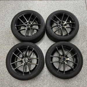 2010-2015 Chevrolet Camaro Niche Machined Black Wheels Set of 4 20x8.5 20x10