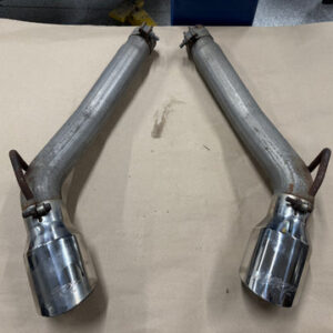 2010-2015 Chevrolet Camaro SS MBRP 3 Axle Back Muffler Delete Used
