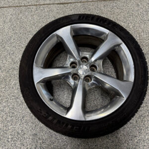 2014-2015 Chevrolet Camaro SS 20x9 Silver Wheel Rim Tire Delinte